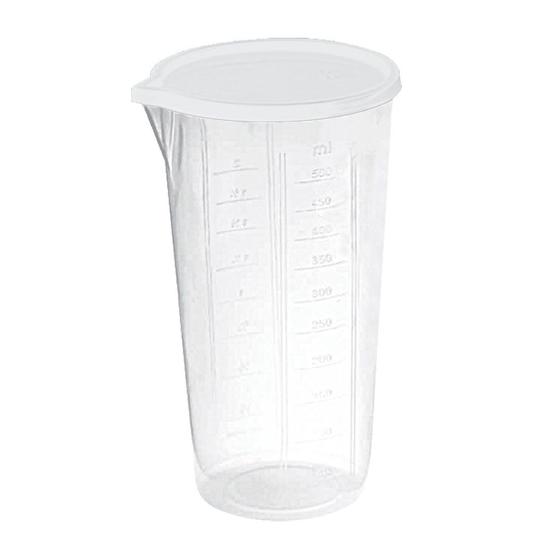 Imagem de Copo medidor com tampa 500 ml