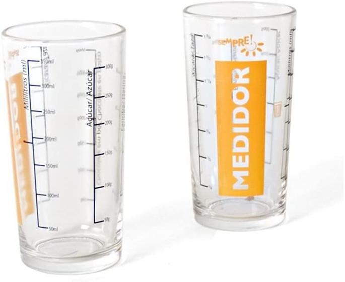 Copo medidor em vidro 350ml Sempre - Nadir Menor preço em Copo medidor em vidro 350ml Sempre - Nadir