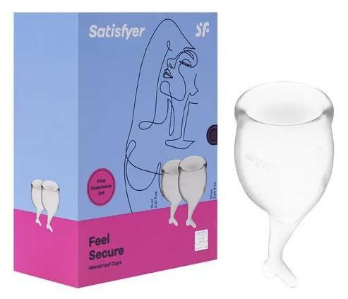Imagem de Copo Menstrual Satisfyer Feel Secure Transparente