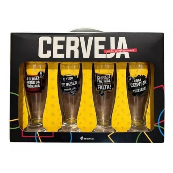 Imagem de Copo Munich Cerveja Para Profissionais Com 4unid