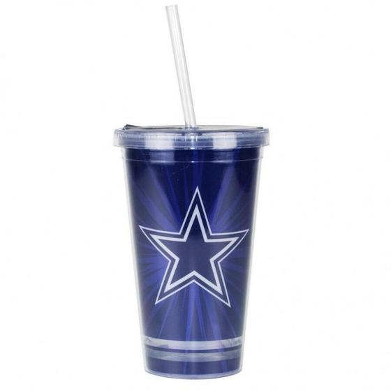 Imagem de Copo NFL com Canudo Dallas Cowboys 480ml