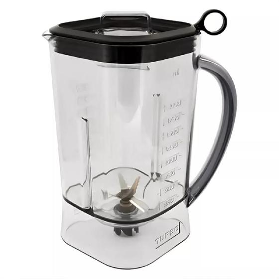 Copo Original Liquidificador Britânia BLQ1300 Preto Com Tampa Menor preço em Copo Original Liquidificador Britânia BLQ1300 Preto Com Tampa