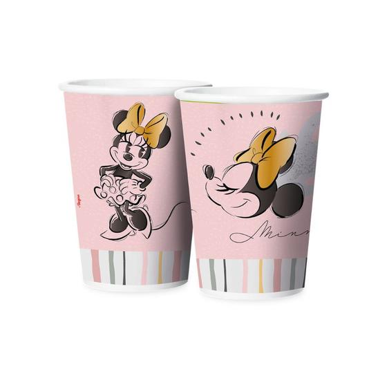 Imagem de Copo Papel 180ml Festa Minnie Fãs - 12 unidades - Regina - Rizzo