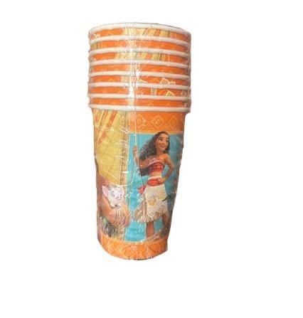 Imagem de Copo Papel 180ml Moana C/8 Regina
