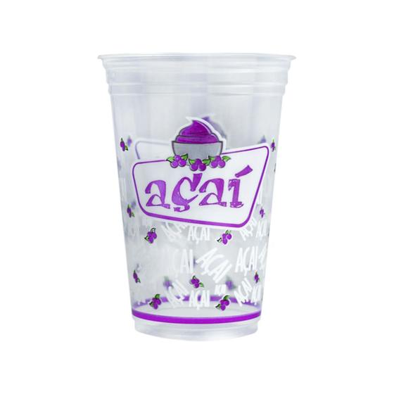 Imagem de Copo para açaí 400ml rioplastic c/ 50 un