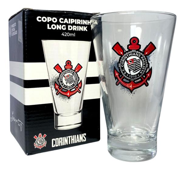 Imagem de Copo Para Caipirinha Drinks Oficial Corinthians