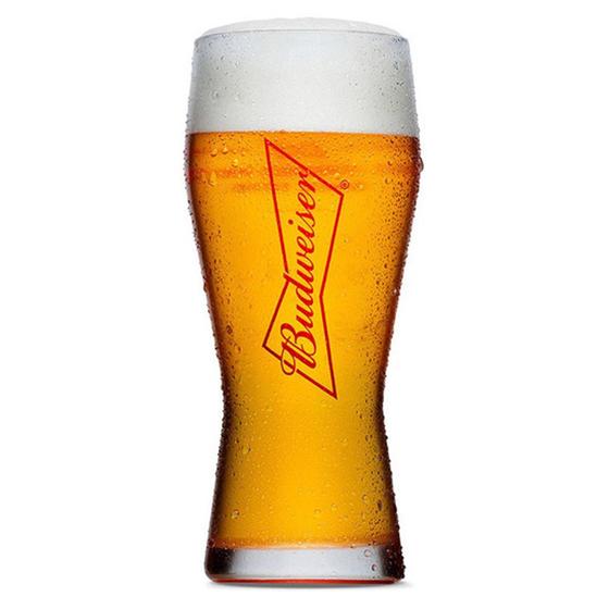 Imagem de Copo Para Chopp e Cerveja Budweiser - 400ml - Oficial Ambev