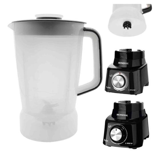 Imagem de Copo para Liquidificador Mondial Turbo L850W/ L900 W Translucido