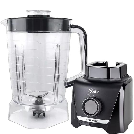 Copo Para Liquidificador Oster Power 1400 Full Oliq610 Preto Menor preço em Copo Para Liquidificador Oster Power 1400 Full Oliq610 Preto