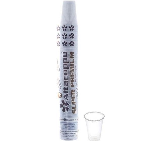 Copo Plástico 500ml Transparente Premium PT 50 UN Altacoppo Menor preço em Copo Plástico 500ml Transparente Premium PT 50 UN Altacoppo