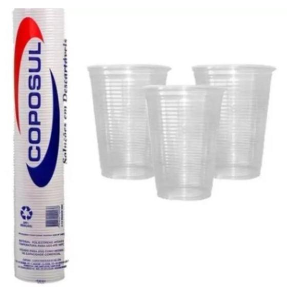 Imagem de Copo Plástico Descartável Pacote 100 Un - 180ml - Coposul