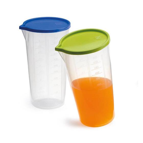 Copo Plástico Medidor com Tampa 500 Ml Menor preço em Copo Plástico Medidor com Tampa 500 Ml