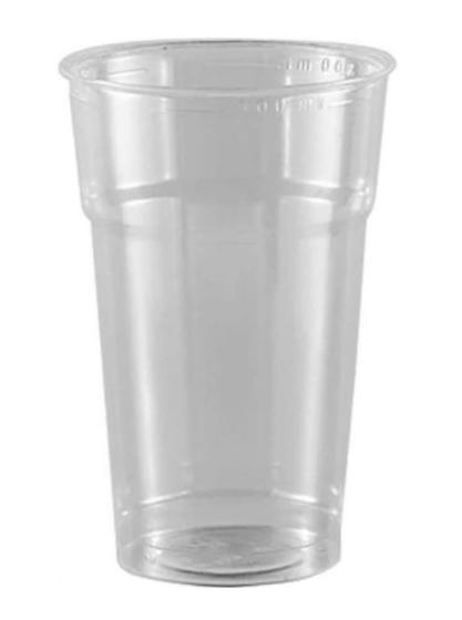 Imagem de Copo Plástico Transparente 550Ml 19 Com 50 Copaza