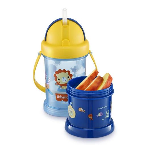 Imagem de Copo Porta Snack Playful Azul Summer Sky Fisher Price BB1012