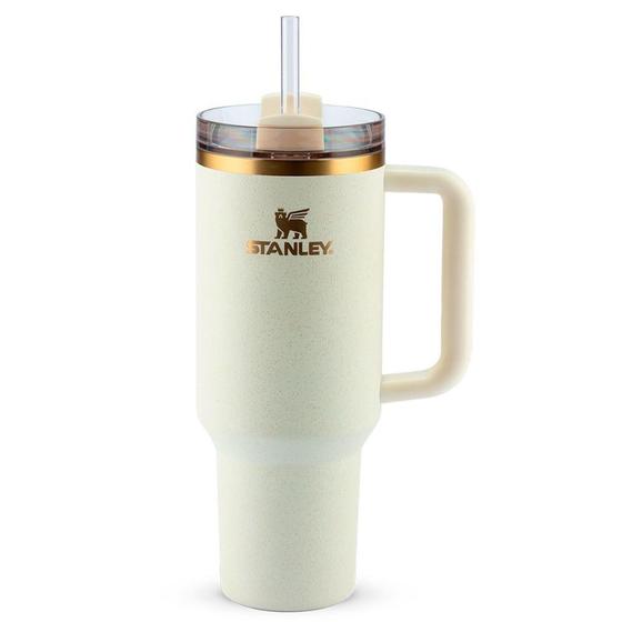 Imagem de Copo Quencher Stanley Térmico com 1,18 Litros de Capacidade Cream Moon