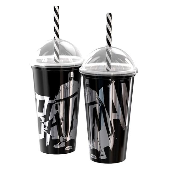 Imagem de Copo Shake com Canudo Infantil do Batman DC Comics 500ML