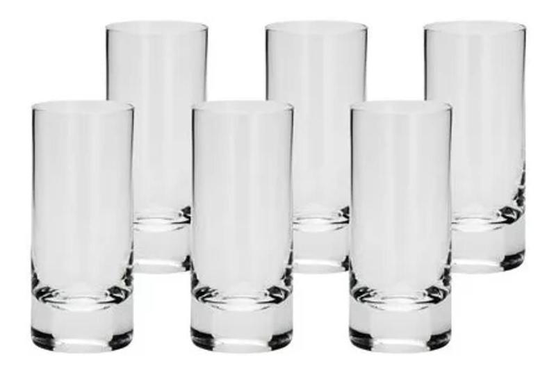 Copo Shot Cristal Ecológico Bohemia 65 Ml - 6 Unidades Menor preço em Copo Shot Cristal Ecológico Bohemia 65 Ml - 6 Unidades