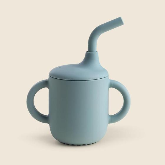 Imagem de Copo Silicone com Canudo ABABY