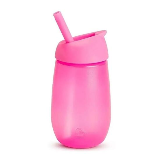 Imagem de Copo Simple Clean Canudo 296Ml +12Meses Rosa Munchkin