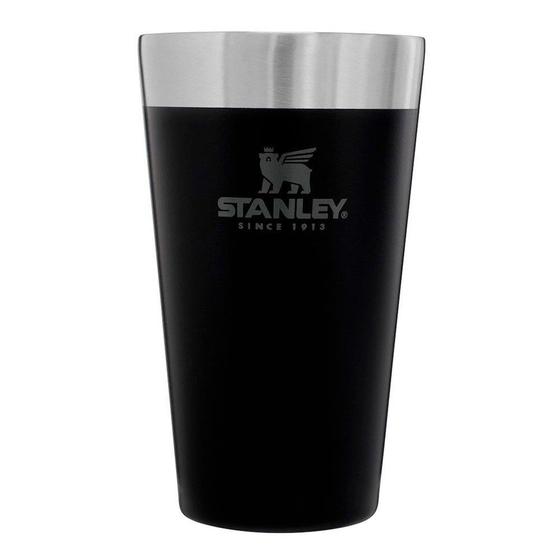 Imagem de Copo Stanley de Cerveja Térmico Preto sem Tampa 473ml