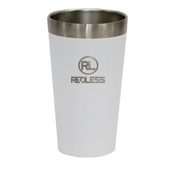 Imagem de Copo TÃÂrmico AÃÂo Inox 473ML Branco - Redux32