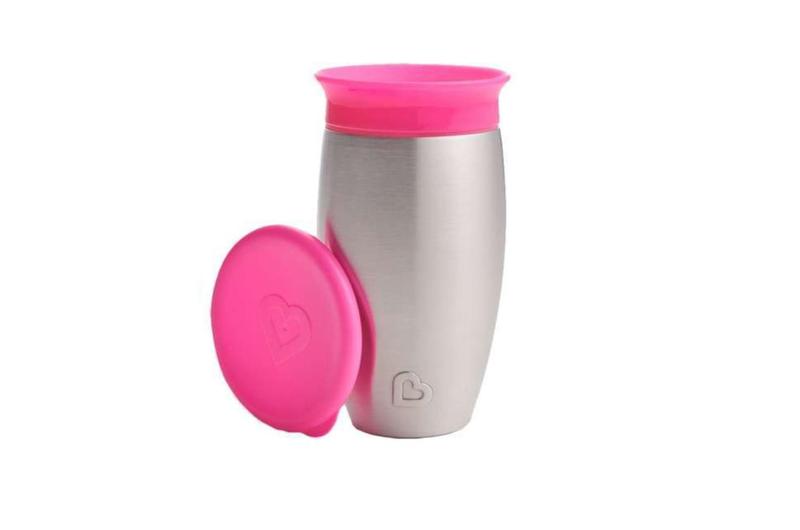 Imagem de Copo Termico 360 Rosa Miracle Munchkin