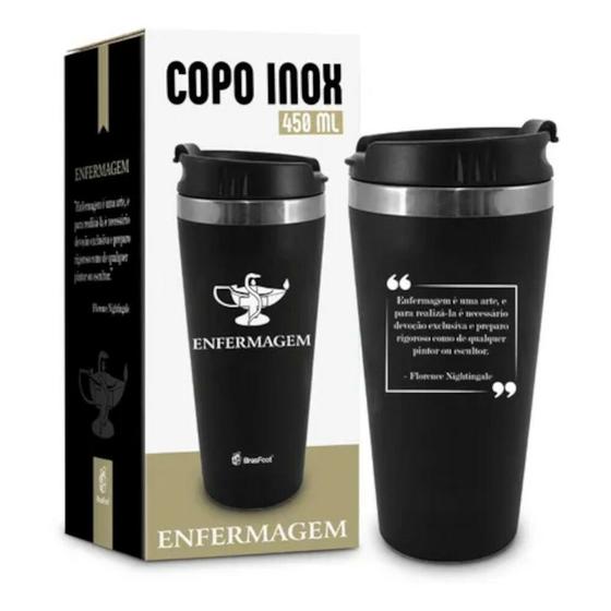 Imagem de Copo termico 450ml enfermagem - brasfoot