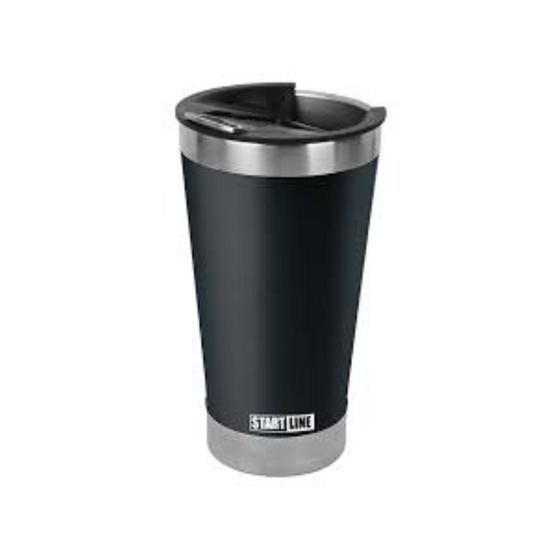 Imagem de Copo Térmico 473Ml Inox Startline Cerveja Gelado - Preto