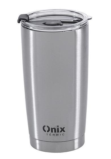 Imagem de Copo Térmico Aço Inox 580ml Parede Dupla A Vácuo Com Tampa