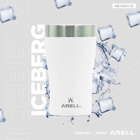 Imagem de Copo Termico Arell Tulip com Isolamento 500ml Sem Tampa