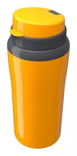 Imagem de Copo Termico Cafe Cha Leite Agua 650ml Unitermi Cor Amarelo