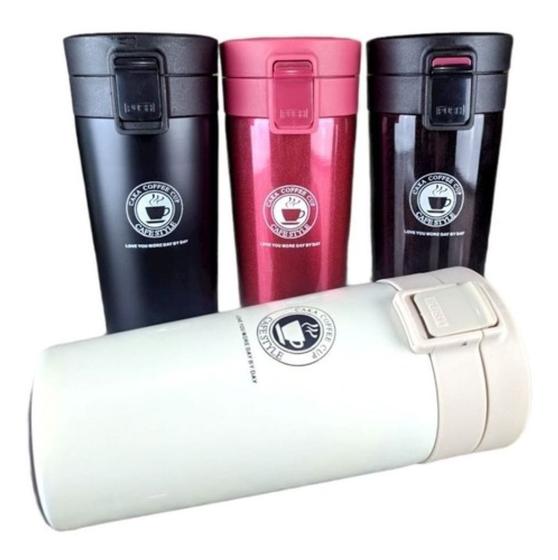 Imagem de Copo Termico Café Chá Suco Aço Inox C/ Infusor Fast Click