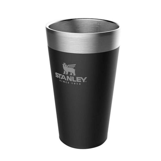 Copo Térmico Cerveja Sem Tampa Preto 473ml Stanley Menor preço em Copo Térmico Cerveja Sem Tampa Preto 473ml Stanley