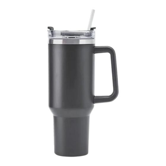 Imagem de Copo Térmico Cinza 1200ml Isolamento Vácuo 