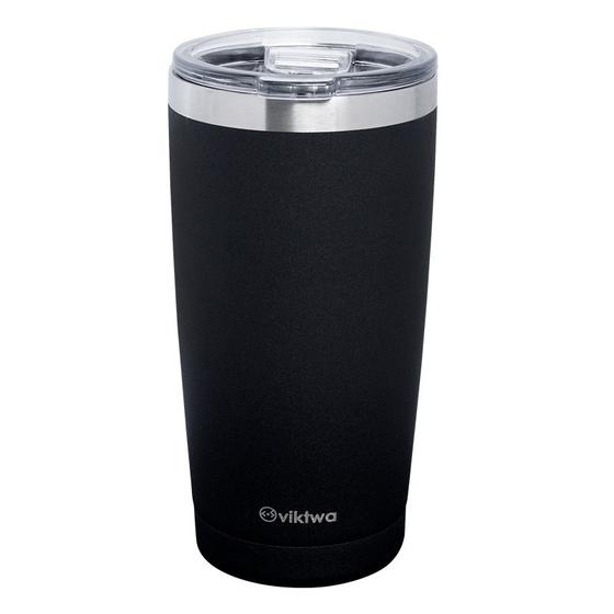 Imagem de Copo Térmico com Tampa 600 ml Up Preto VIKTWA