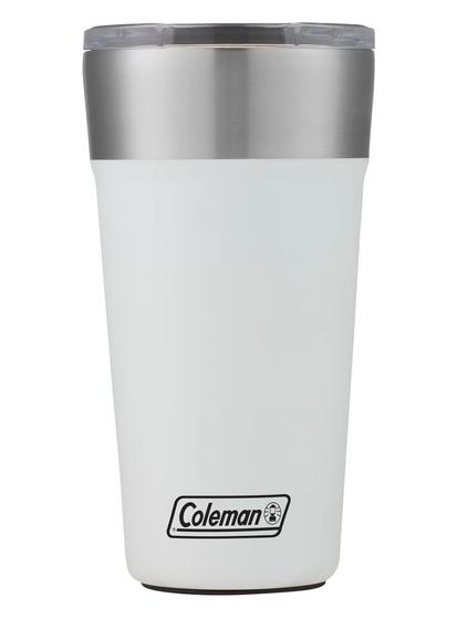 Copo Térmico com Tampa 600ml Branco Coleman Menor preço em Copo Térmico com Tampa 600ml Branco Coleman