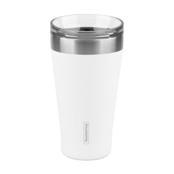 Imagem de Copo Térmico Com Tampa Aço Inox 550ml Exata Tramontina
