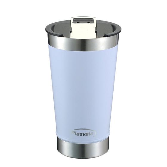 Imagem de Copo Termico com Tampa e Abridor Plasvale 620ml Igual ao Stanley
