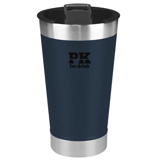 Imagem de Copo Térmico com Tampa PK For Drink 473ml Azul