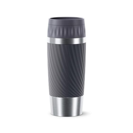 Imagem de Copo Térmico com Tampa Tefal Easy Twist Cinza 360ml