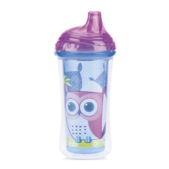 Imagem de Copo Térmico Coruja 270ml - Nuby - Nûby