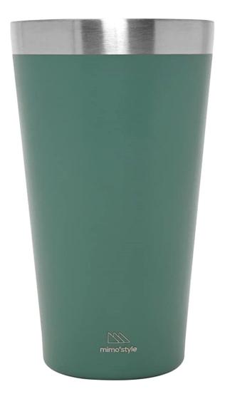 Imagem de Copo Térmico de 470ML Inox bebidas Quentes e Frias - Verde