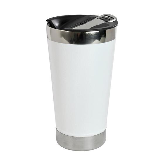 Imagem de Copo termico de aço inox com tampa e abridor 510ml