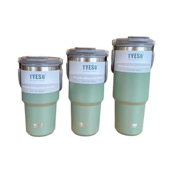 Copo Térmico de Aço Inoxidável com Camada Dupla - Garrafa Térmica para Viagem Imagem de Copo Térmico de Aço Inoxidável com Camada Dupla - Garrafa Térmica para Viagem