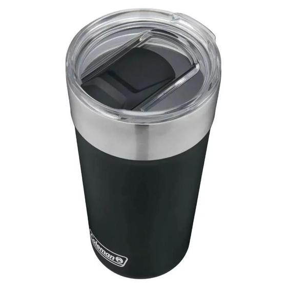 Copo Térmico De Cerveja Coleman 600Ml Preto Com Abridor De Garrafas Invicta-Preto Menor preço em Copo Térmico De Cerveja Coleman 600Ml Preto Com Abridor De Garrafas Invicta-Preto