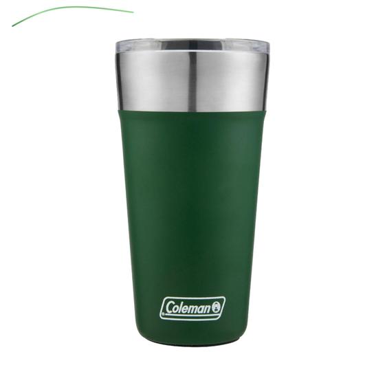 Imagem de Copo Térmico De Cerveja Com Abridor Inox - Coleman - Verde