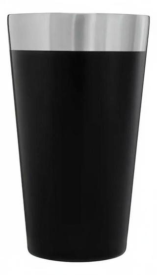 Copo Térmico De Cerveja Sem Tampa 473ml - Sta Preto