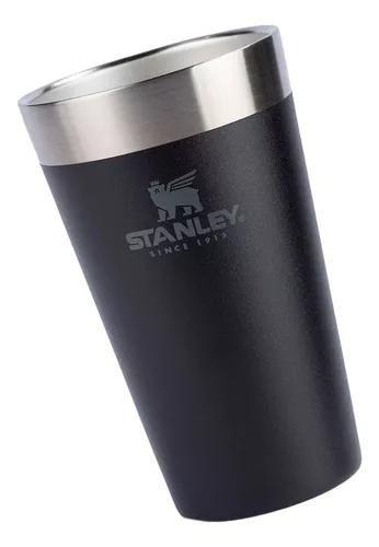 Copo Térmico de Cerveja Stanley Matte Black Preto  473ML