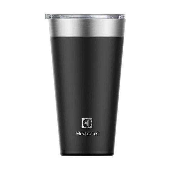 Imagem de Copo Térmico Electrolux 560ml Preto com tampa