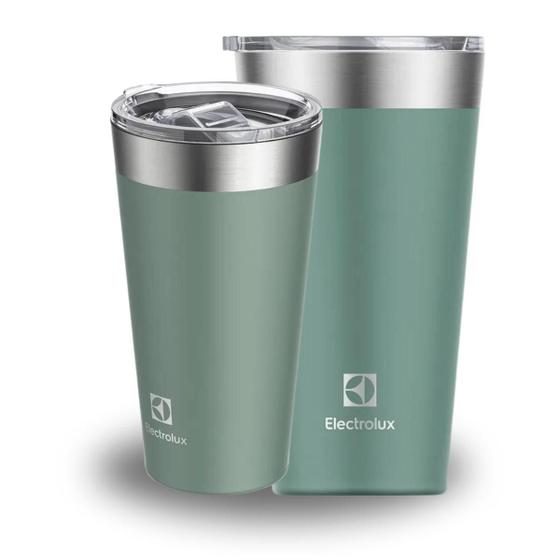 Imagem de Copo Termico Electrolux Sense Inox 560ml Verde 1 unidade